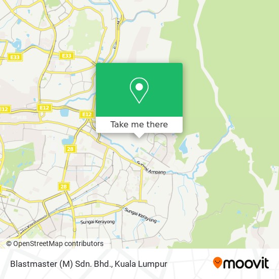 Blastmaster (M) Sdn. Bhd. map