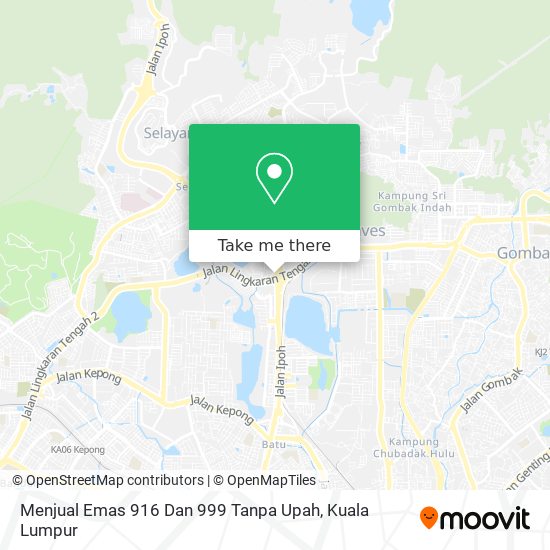 Menjual Emas 916 Dan 999 Tanpa Upah map