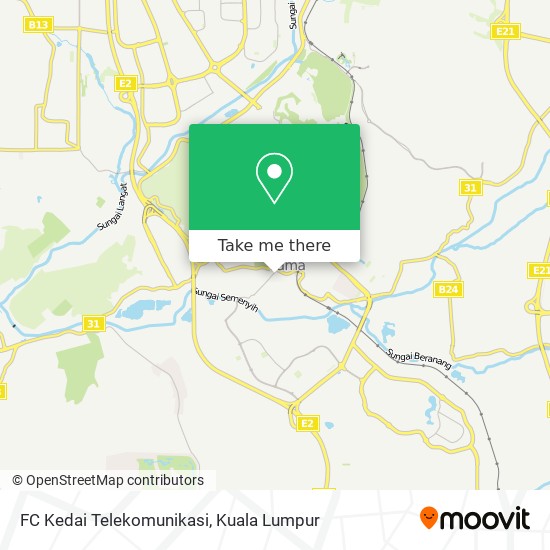 FC Kedai Telekomunikasi map