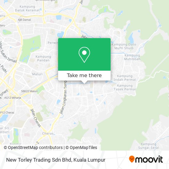 New Torley Trading Sdn Bhd map