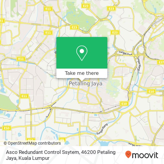 Asco Redundant Control Ssytem, 46200 Petaling Jaya map