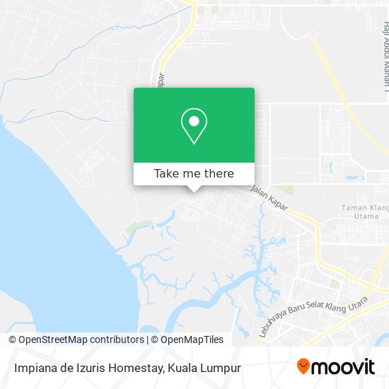 Impiana de Izuris Homestay map