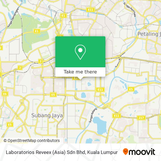 Laboratorios Reveex (Asia) Sdn Bhd map