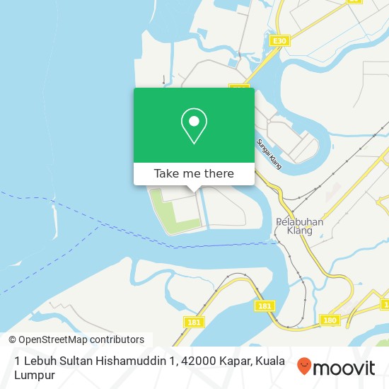 1 Lebuh Sultan Hishamuddin 1, 42000 Kapar map