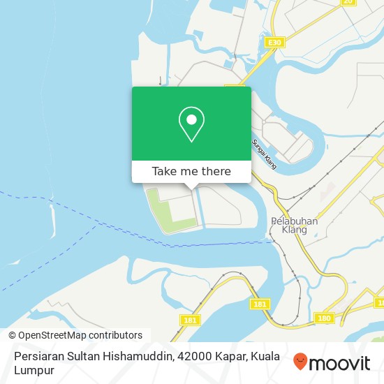 Persiaran Sultan Hishamuddin, 42000 Kapar map