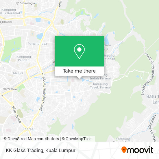 KK Glass Trading map