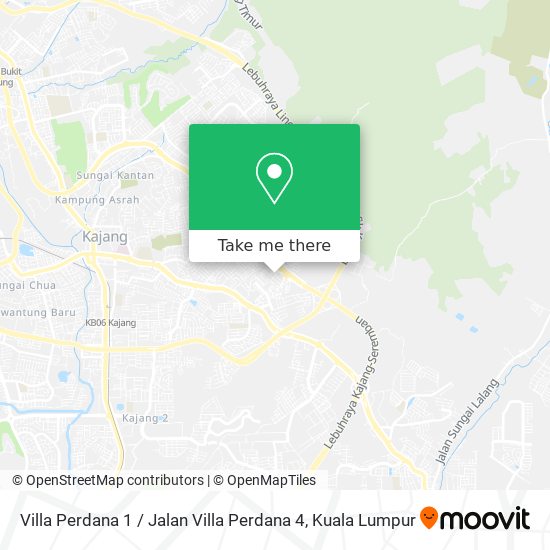 Villa Perdana 1 / Jalan Villa Perdana 4 map