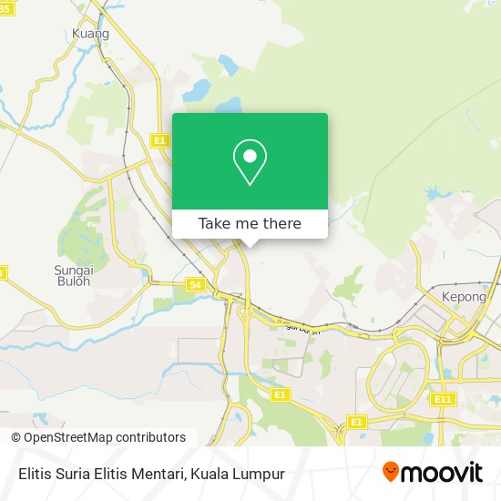 Elitis Suria Elitis Mentari map