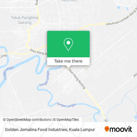 How to get to Golden Jomalina Food Industries in Kuala Langat by Bus?