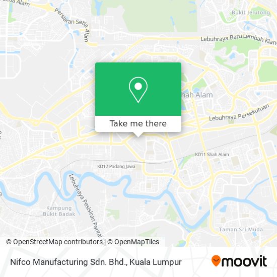 Nifco Manufacturing Sdn. Bhd. map
