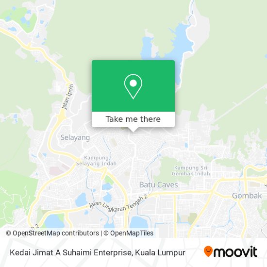 Kedai Jimat A Suhaimi Enterprise map