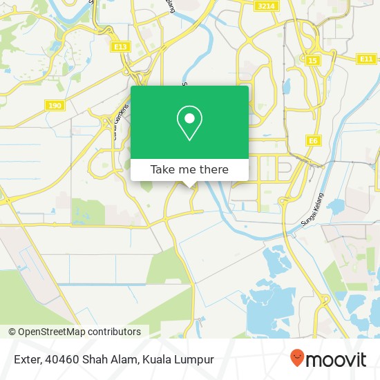 Exter, 40460 Shah Alam map