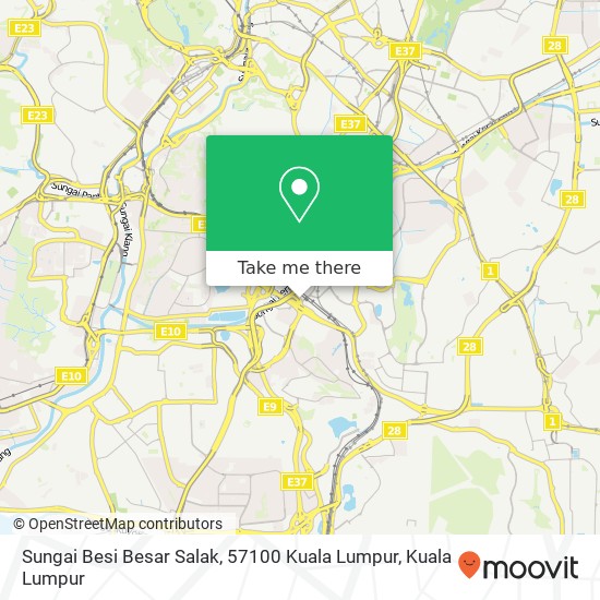 Sungai Besi Besar Salak, 57100 Kuala Lumpur map