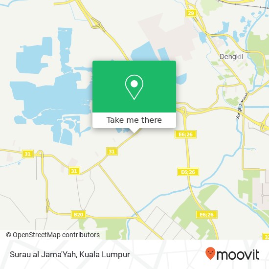 Surau al Jama'Yah, Jalan Banting 42700 Banting map