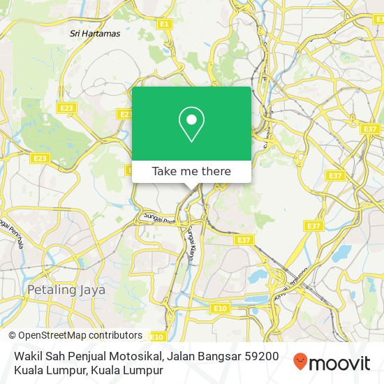 Wakil Sah Penjual Motosikal, Jalan Bangsar 59200 Kuala Lumpur map