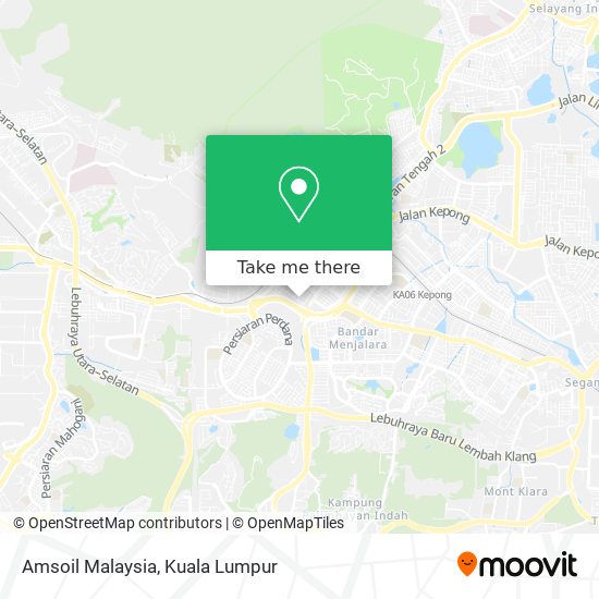 Amsoil Malaysia map