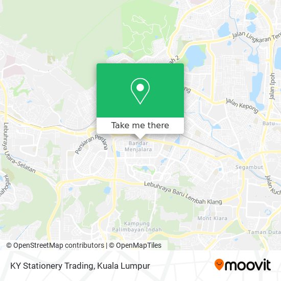 KY Stationery Trading map