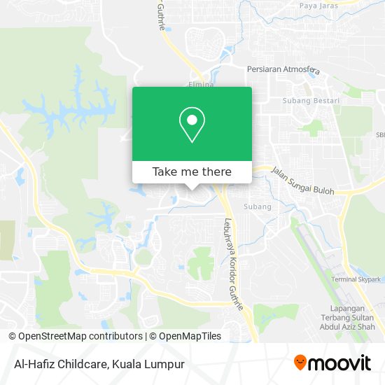 Peta Al-Hafiz Childcare