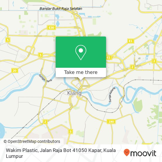 Wakim Plastic, Jalan Raja Bot 41050 Kapar map