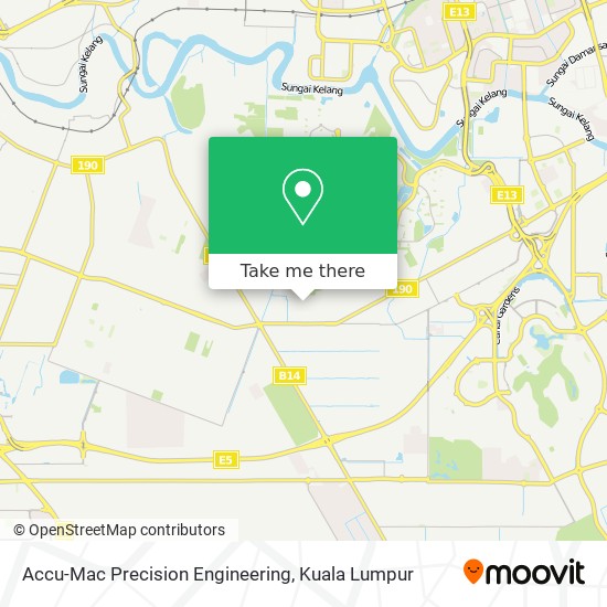 Accu-Mac Precision Engineering map