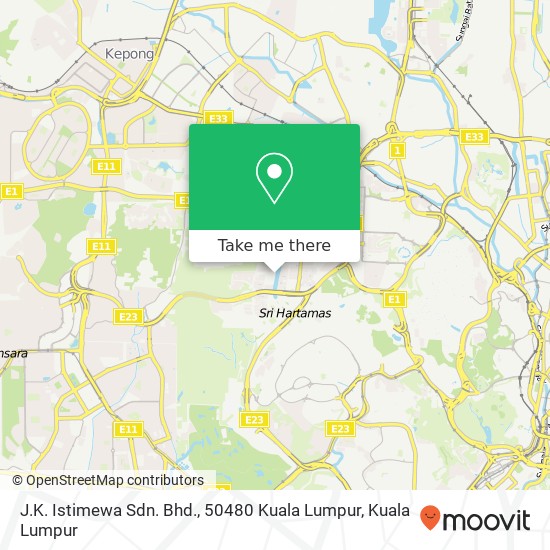 Peta J.K. Istimewa Sdn. Bhd., 50480 Kuala Lumpur