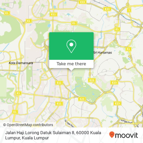 Peta Jalan Haji Lorong Datuk Sulaiman 8, 60000 Kuala Lumpur