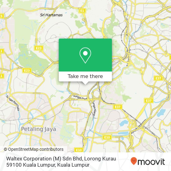 Waltex Corporation (M) Sdn Bhd, Lorong Kurau 59100 Kuala Lumpur map