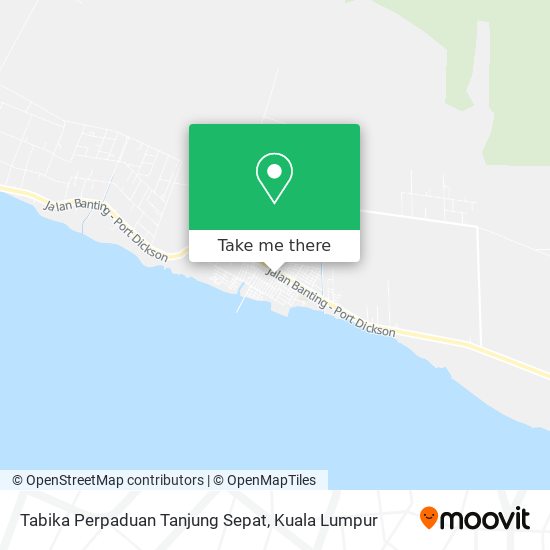 Peta Tabika Perpaduan Tanjung Sepat