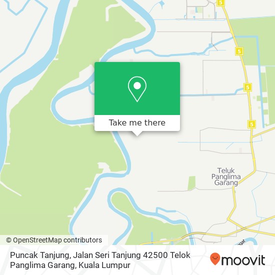 Puncak Tanjung, Jalan Seri Tanjung 42500 Telok Panglima Garang map
