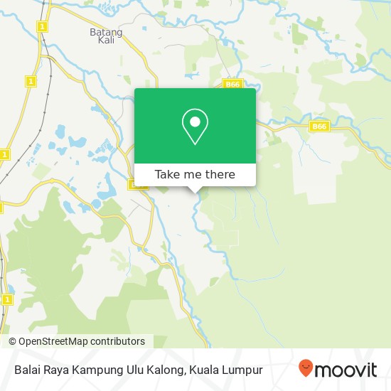 Balai Raya Kampung Ulu Kalong map