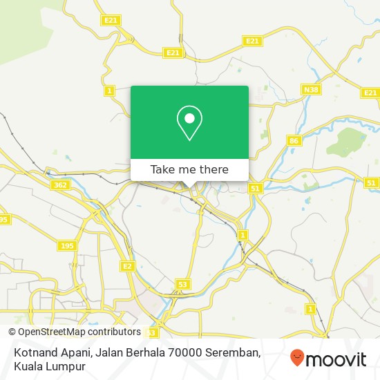 Kotnand Apani, Jalan Berhala 70000 Seremban map