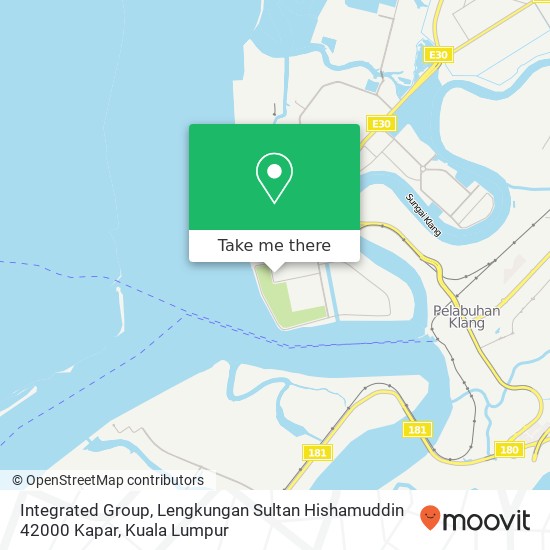 Integrated Group, Lengkungan Sultan Hishamuddin 42000 Kapar map