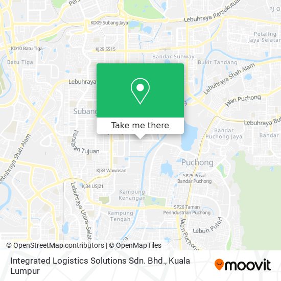 Integrated Logistics Solutions Sdn. Bhd. map
