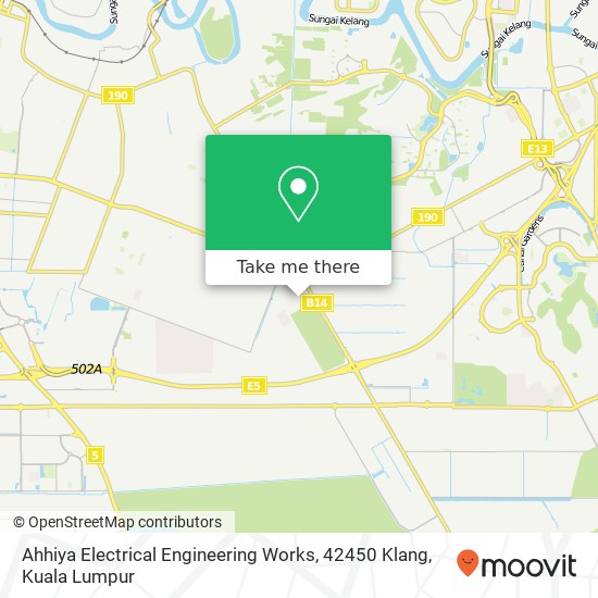 Ahhiya Electrical Engineering Works, 42450 Klang map