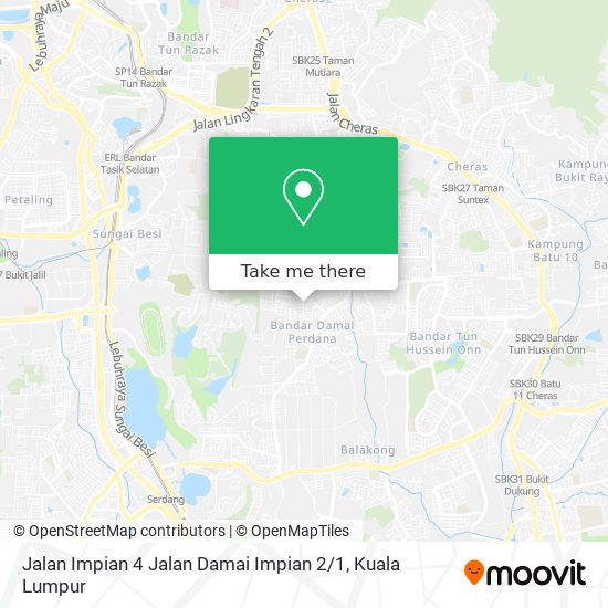 Peta Jalan Impian 4 Jalan Damai Impian 2 / 1