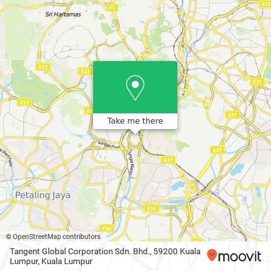 Tangent Global Corporation Sdn. Bhd., 59200 Kuala Lumpur map