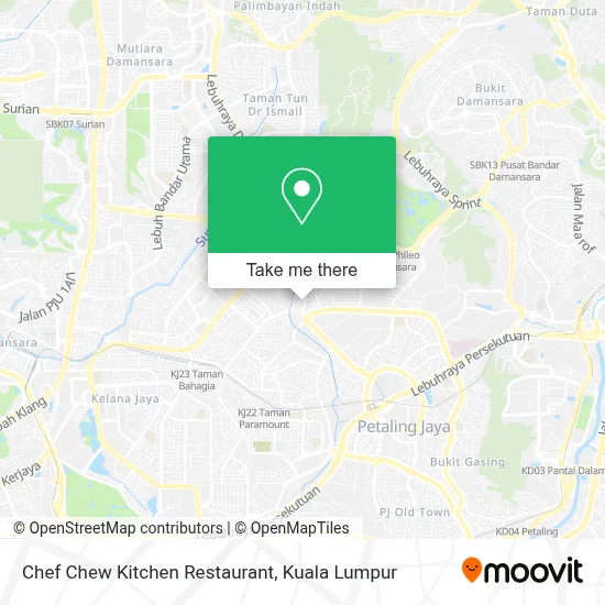 Chef Chew Kitchen Restaurant map