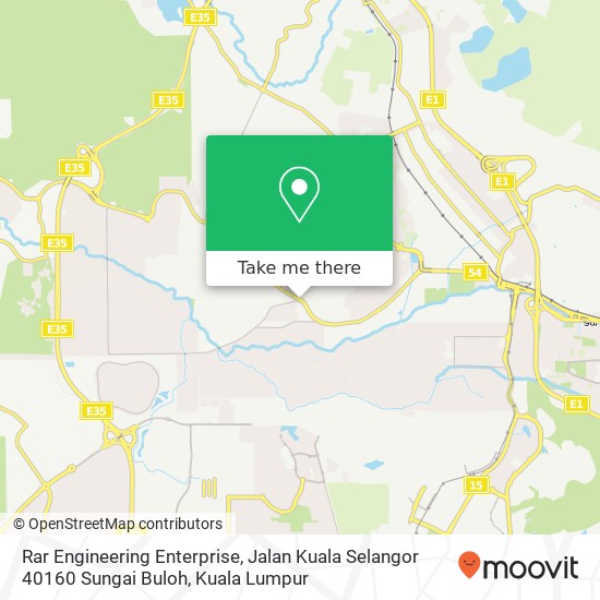 Rar Engineering Enterprise, Jalan Kuala Selangor 40160 Sungai Buloh map