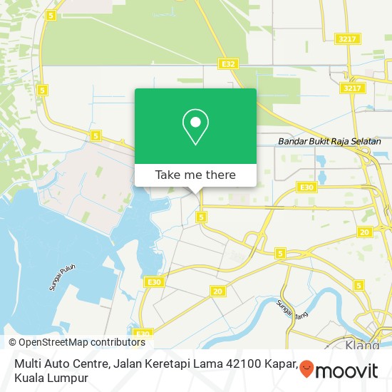 Multi Auto Centre, Jalan Keretapi Lama 42100 Kapar map