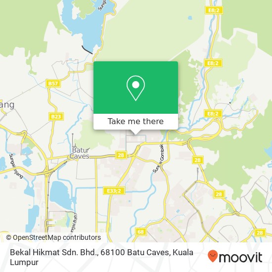 Bekal Hikmat Sdn. Bhd., 68100 Batu Caves map