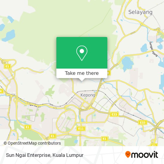 Sun Ngai Enterprise map