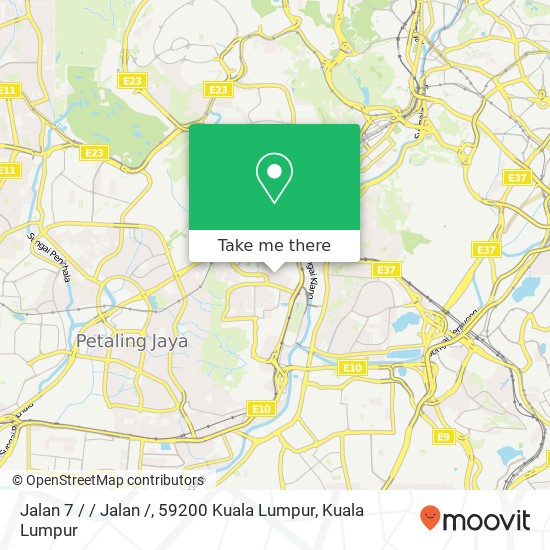 Peta Jalan 7 / / Jalan /, 59200 Kuala Lumpur