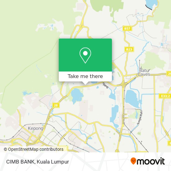 CIMB BANK map