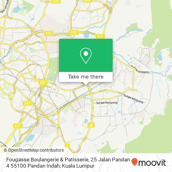 Fougasse Boulangerie & Patisserie, 25 Jalan Pandan 4 55100 Pandan Indah map