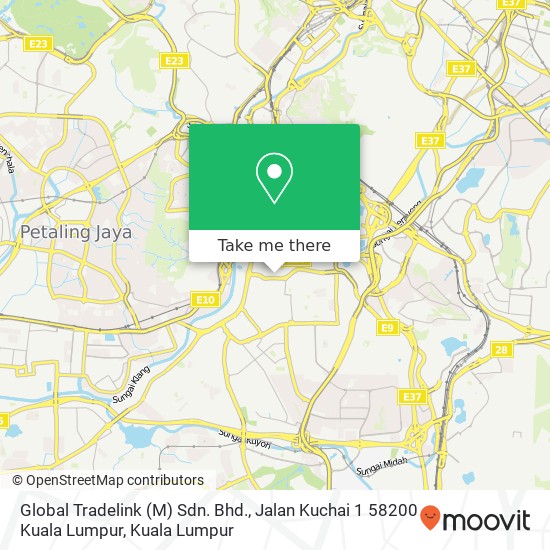 Global Tradelink (M) Sdn. Bhd., Jalan Kuchai 1 58200 Kuala Lumpur map