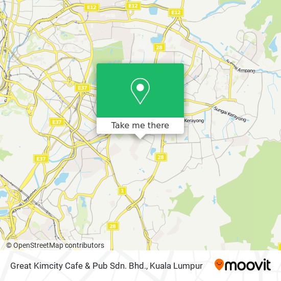 Great Kimcity Cafe & Pub Sdn. Bhd. map