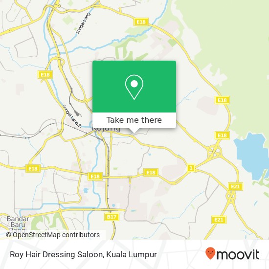 Roy Hair Dressing Saloon map