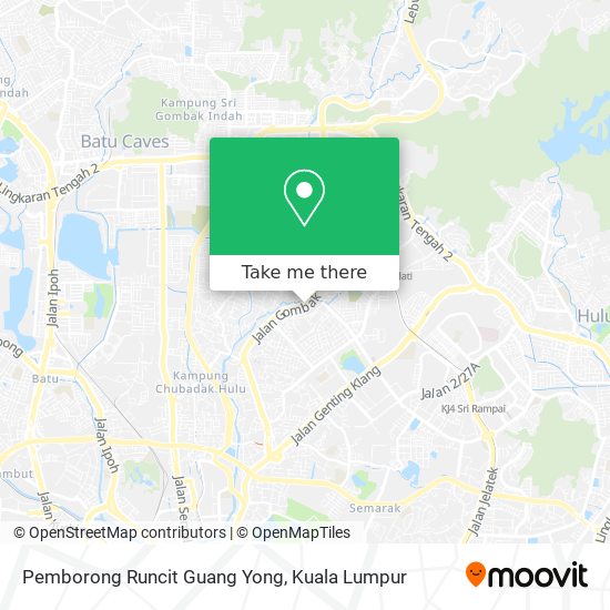 Pemborong Runcit Guang Yong map