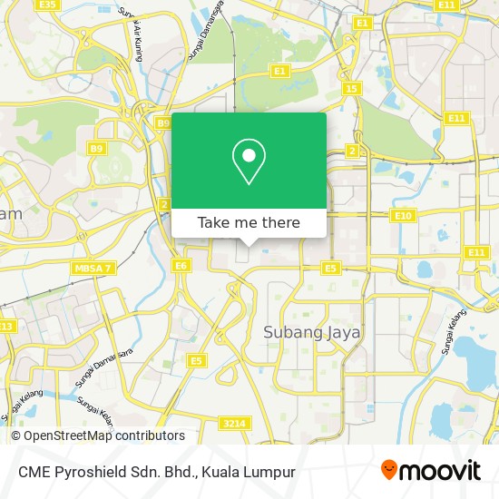 CME Pyroshield Sdn. Bhd. map