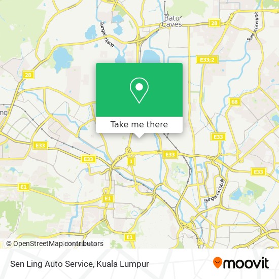 Sen Ling Auto Service map